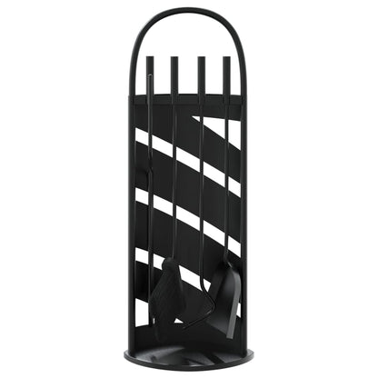 5-Daļīgs Kamīna Instrumentu Komplekts, 23X15X66 Cm, Tērauds