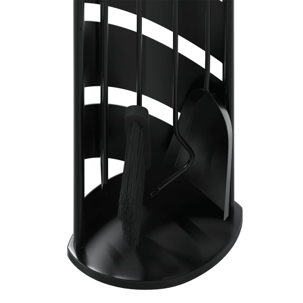 5-Daļīgs Kamīna Instrumentu Komplekts, 23X15X66 Cm, Tērauds