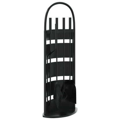 5 Daļu Kamīna Instrumentu Komplekts, 23X15X66 Cm, Tērauds