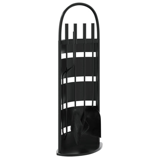5 Daļu Kamīna Instrumentu Komplekts, 23X15X66 Cm, Tērauds