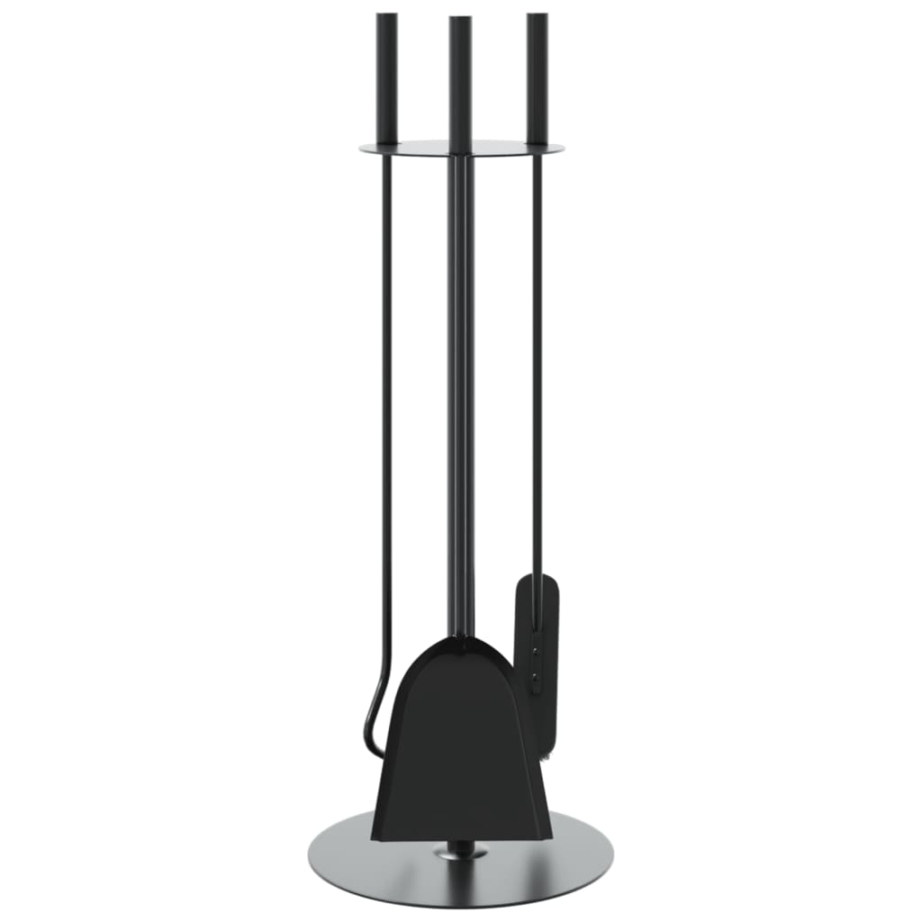 4 Daļu Kamīna Instrumentu Komplekts, 22X59 Cm, Tērauds
