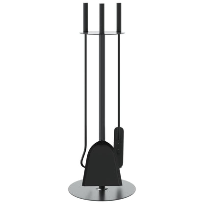 4 Daļu Kamīna Instrumentu Komplekts, 22X59 Cm, Tērauds