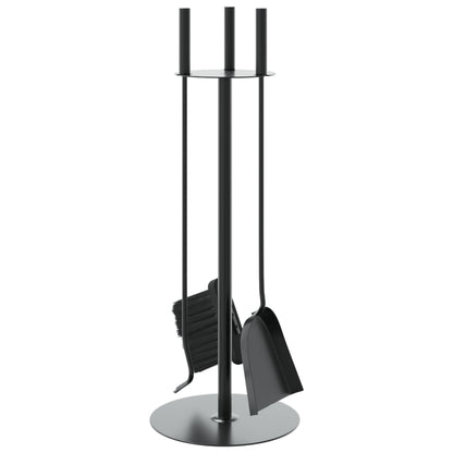 4 Daļu Kamīna Instrumentu Komplekts, 22X59 Cm, Tērauds