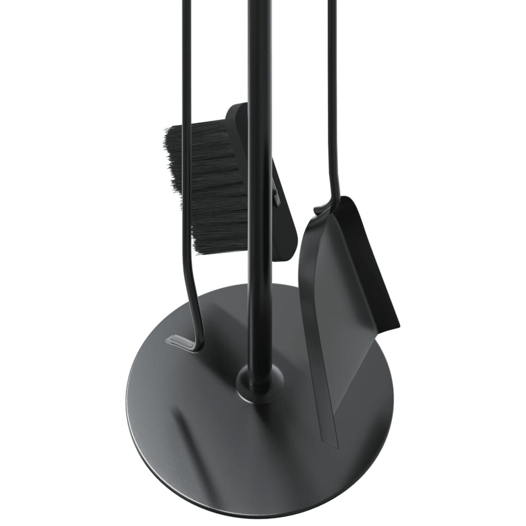 4 Daļu Kamīna Instrumentu Komplekts, 22X59 Cm, Tērauds