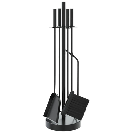 5 Daļu Kamīna Instrumentu Komplekts, 18X66 Cm, Tērauds