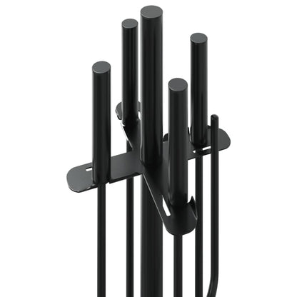 5 Daļu Kamīna Instrumentu Komplekts, 18X66 Cm, Tērauds