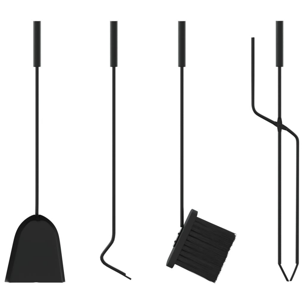 5 Daļu Kamīna Instrumentu Komplekts, 18X66 Cm, Tērauds