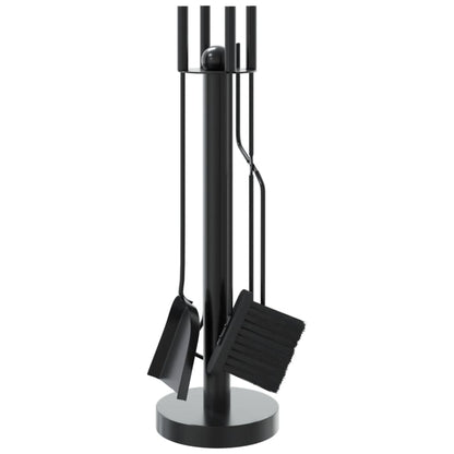 5 Daļu Kamīna Instrumentu Komplekts, 18X56 Cm, Tērauds