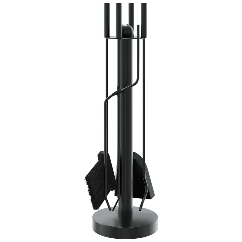 5 Daļu Kamīna Instrumentu Komplekts, 18X56 Cm, Tērauds