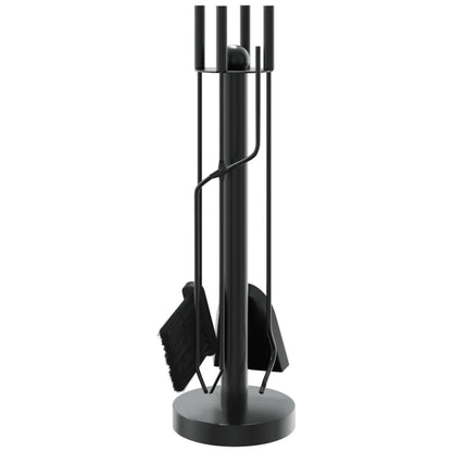 5 Daļu Kamīna Instrumentu Komplekts, 18X56 Cm, Tērauds