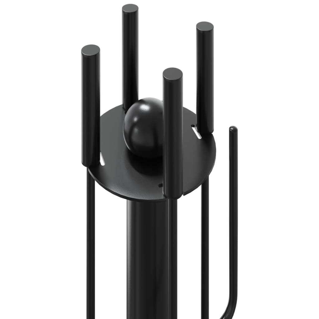 5 Daļu Kamīna Instrumentu Komplekts, 18X56 Cm, Tērauds