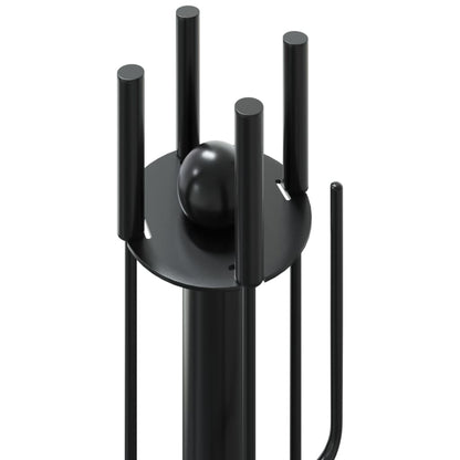 5 Daļu Kamīna Instrumentu Komplekts, 18X56 Cm, Tērauds