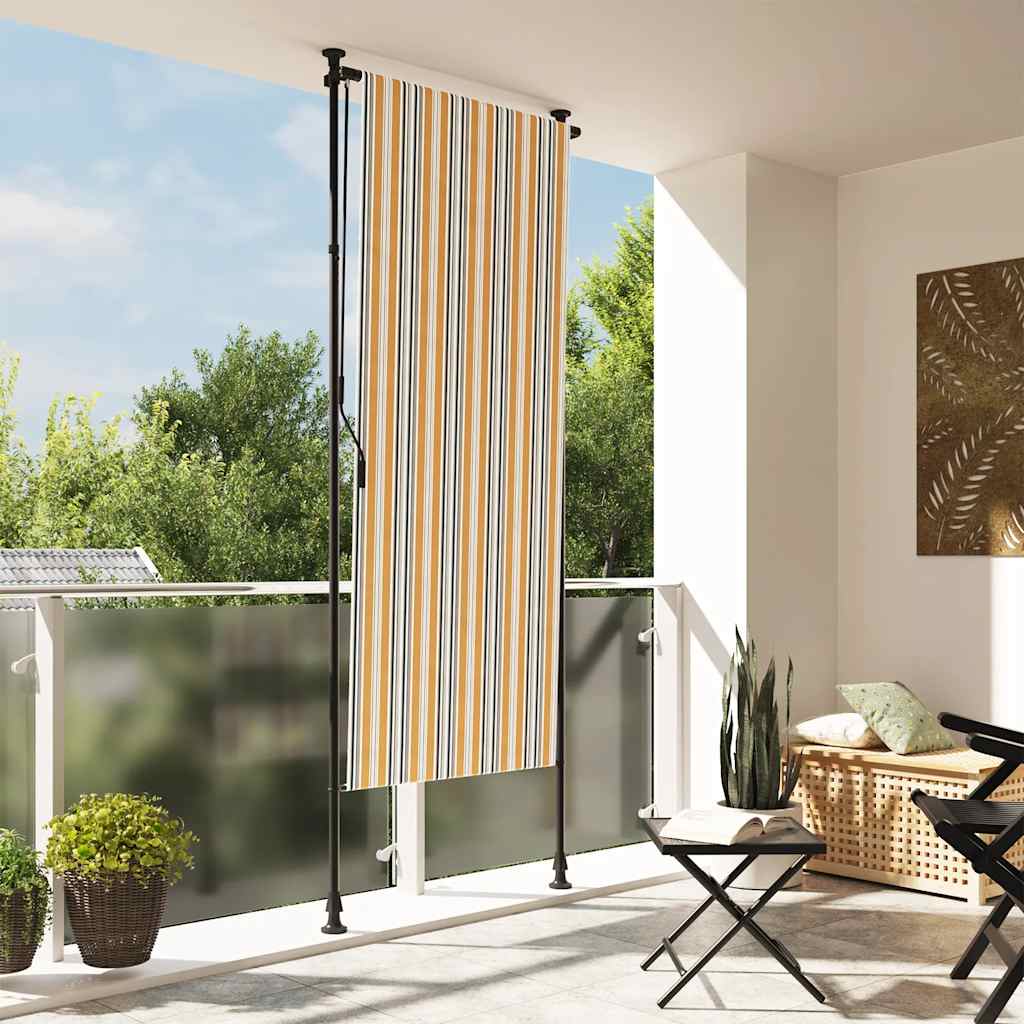 Āra Ruļļu Žalūzija, 100X270Cm, , Balta, Audums, Tērauds