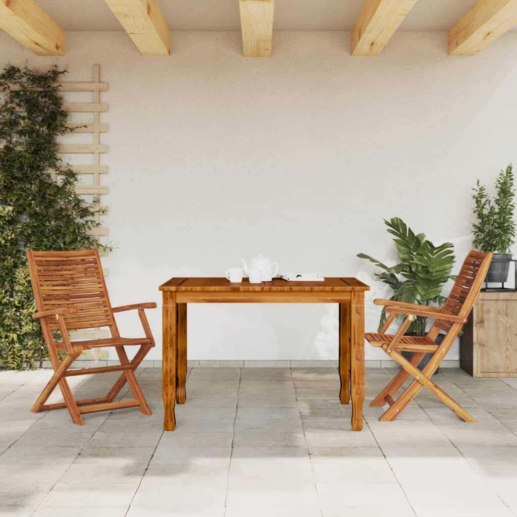 Saliekami Dārza Krēsli , 2 Gab., Akācijas Koks