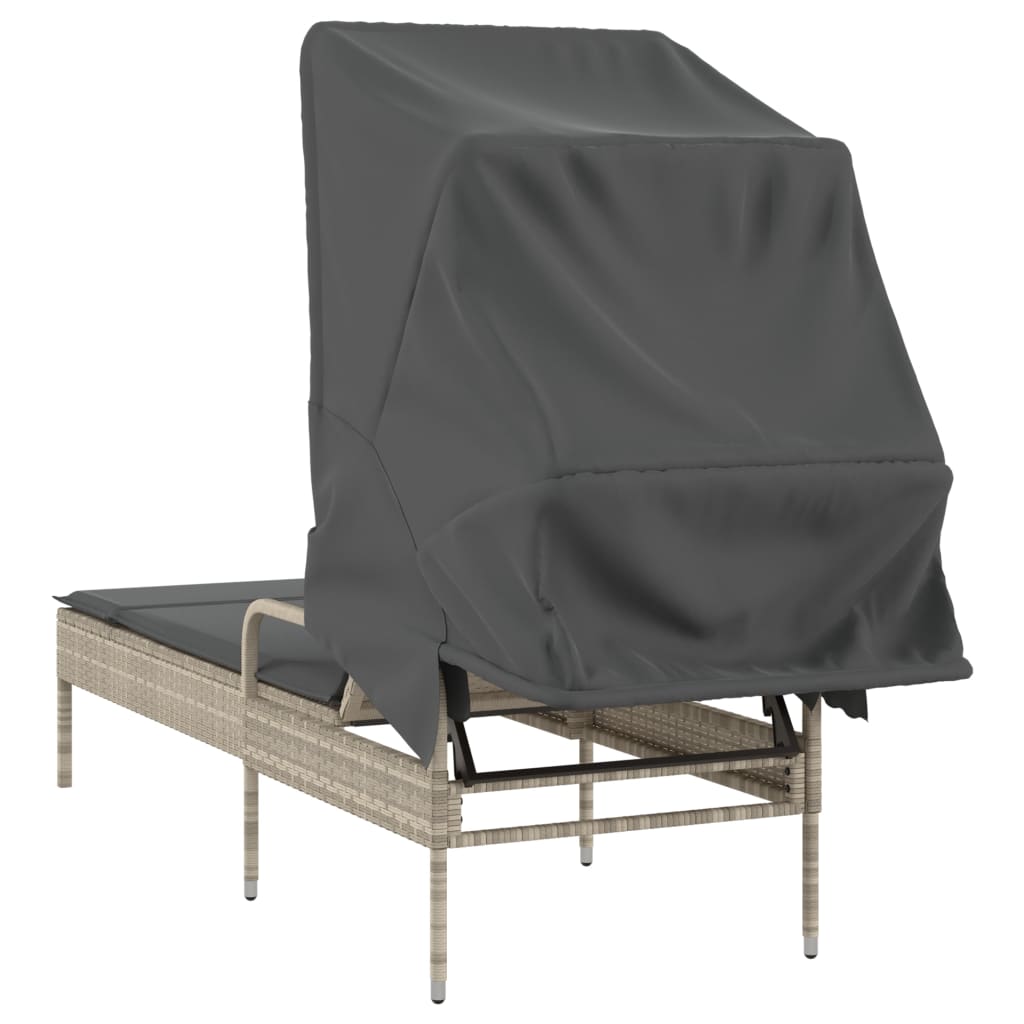 Sauļošanās Zvilnis Ar Jumtiņu, Pe Rotangpalma