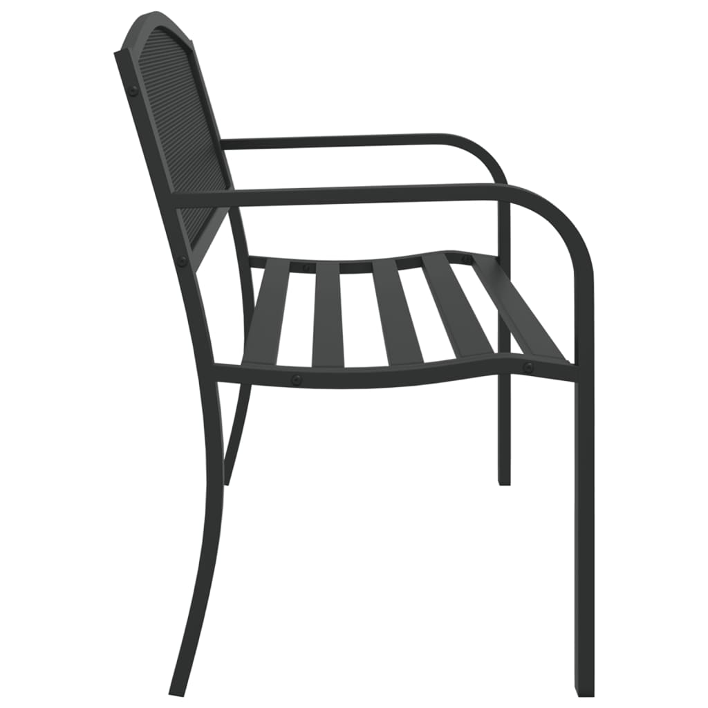 Dārza Sols, 119 Cm, Melns Tērauds