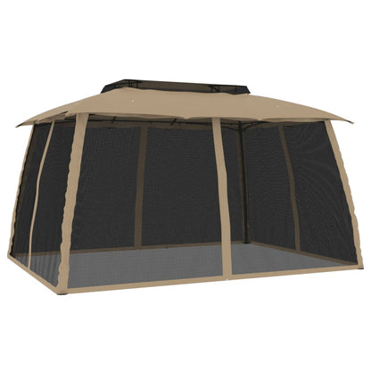 Dārza Nojume, Dubults Jumts, Sienas, 3,93X2,93 M, Tērauds