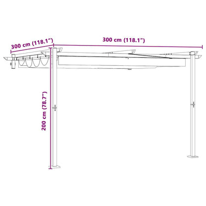 Nojume 300 X 300 X 200 Cm Poliesters