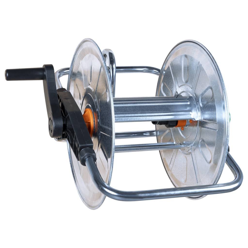 Sienas Šļūtenes Spole, 50 M 1/2", 35 M 3/4" Šļūtenei, Tērauds