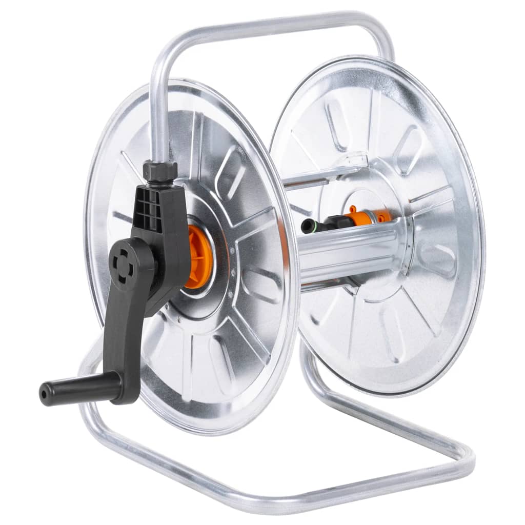 Sienas Šļūtenes Spole, 50 M 1/2", 35 M 3/4" Šļūtenei, Tērauds