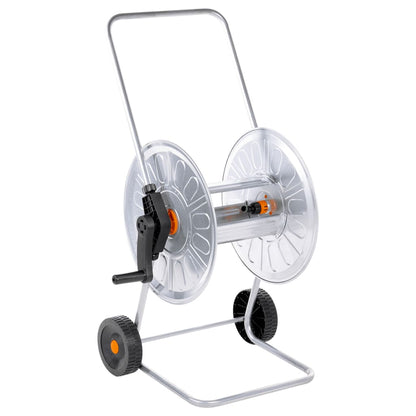 Šļūtenes Spoles Ratiņi 110 M 1/2", 80 M 3/4" Šļūtenei, Tērauds