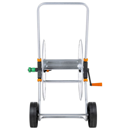 Šļūtenes Spoles Ratiņi 110 M 1/2", 80 M 3/4" Šļūtenei, Tērauds