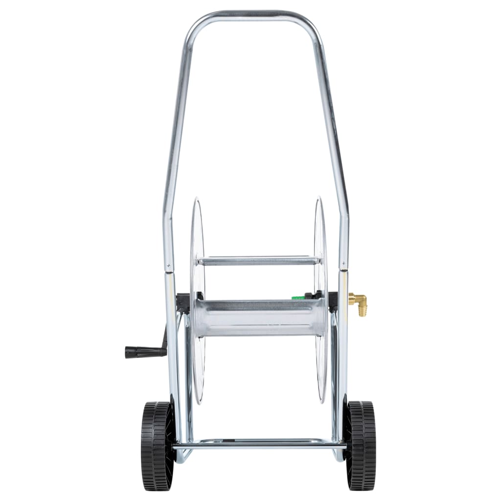Šļūtenes Spoles Ratiņi 80 M 3/4" Šļūtenei, Tērauds