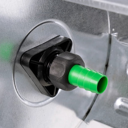 Šļūtenes Spoles Ratiņi 80 M 3/4" Šļūtenei, Tērauds