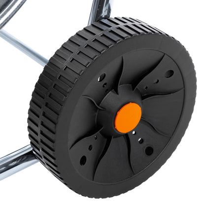 Šļūtenes Spoles Ratiņi 80 M 3/4" Šļūtenei, Tērauds