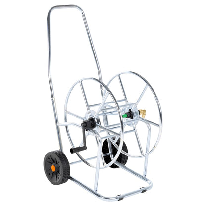 Šļūtenes Spoles Ratiņi 80 M 3/4" Šļūtenei, Tērauds