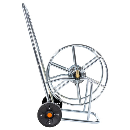Šļūtenes Spoles Ratiņi 80 M 3/4" Šļūtenei, Tērauds