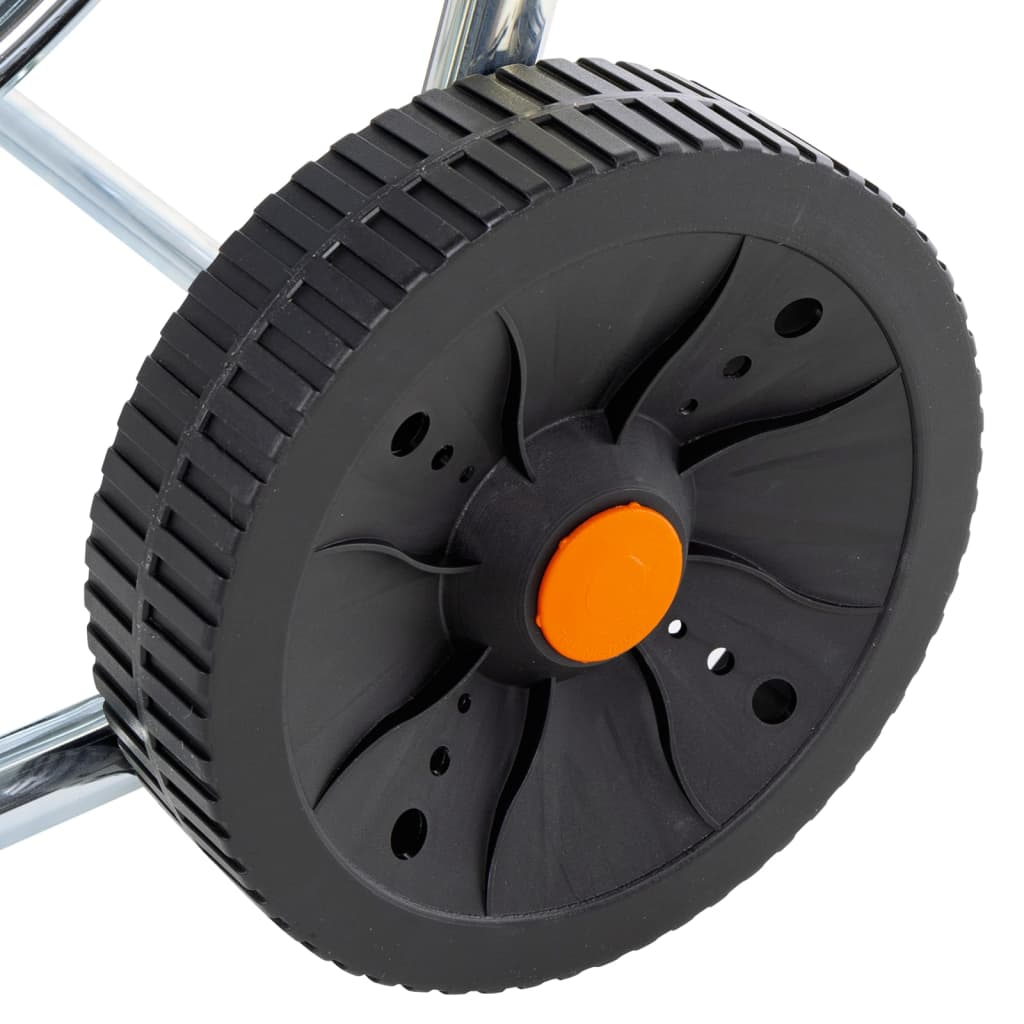 Šļūtenes Spoles Ratiņi 80 M 3/4" Šļūtenei, Tērauds