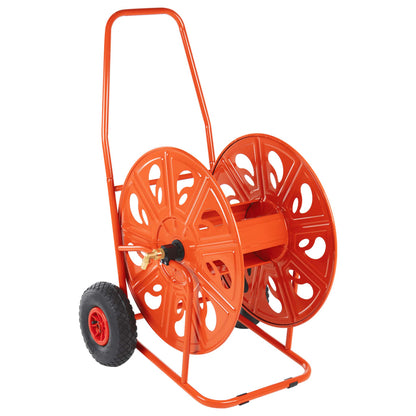 Šļūtenes Spoles Ratiņi 140 M 3/4" Šļūtenei, Tērauds