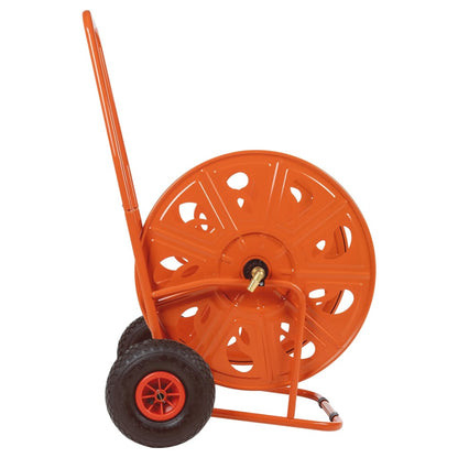 Šļūtenes Spoles Ratiņi 140 M 3/4" Šļūtenei, Tērauds