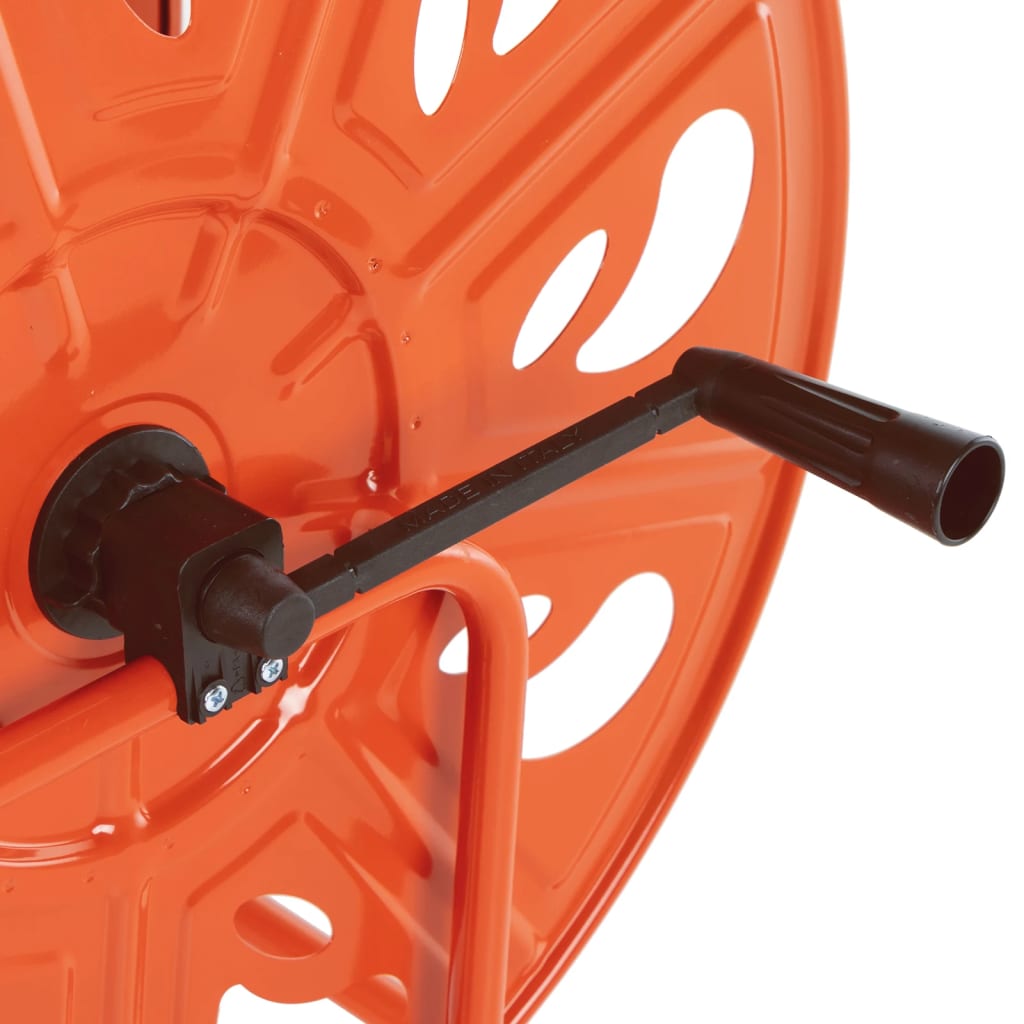 Šļūtenes Spoles Ratiņi 140 M 3/4" Šļūtenei, Tērauds