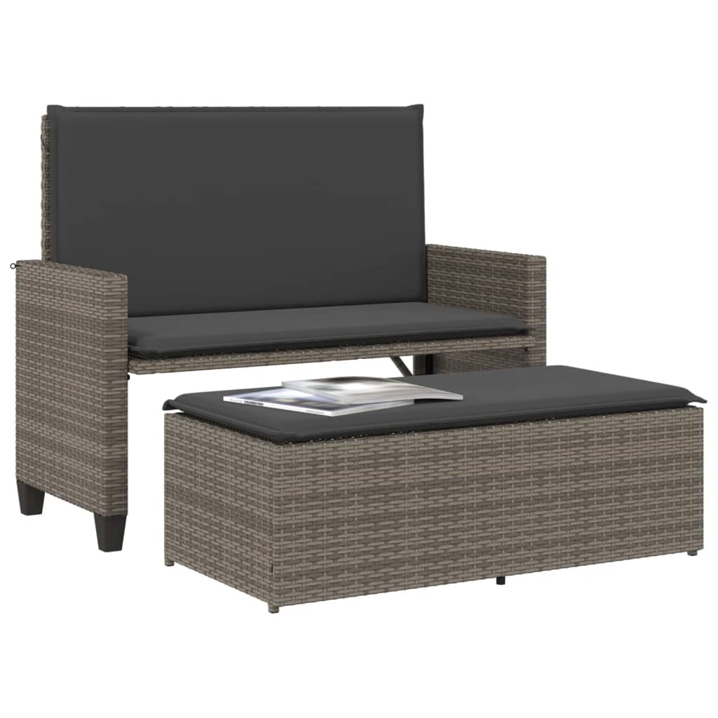 Dārza Sols Ar Matračiem Un Kājsoliņu, Pe Rotangpalma