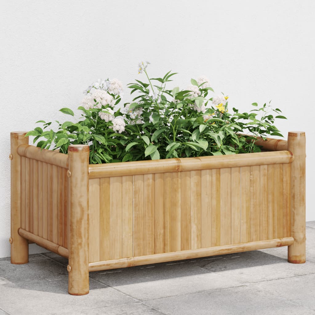 Puķu Kaste, 100X30X25 Cm, Bambuss
