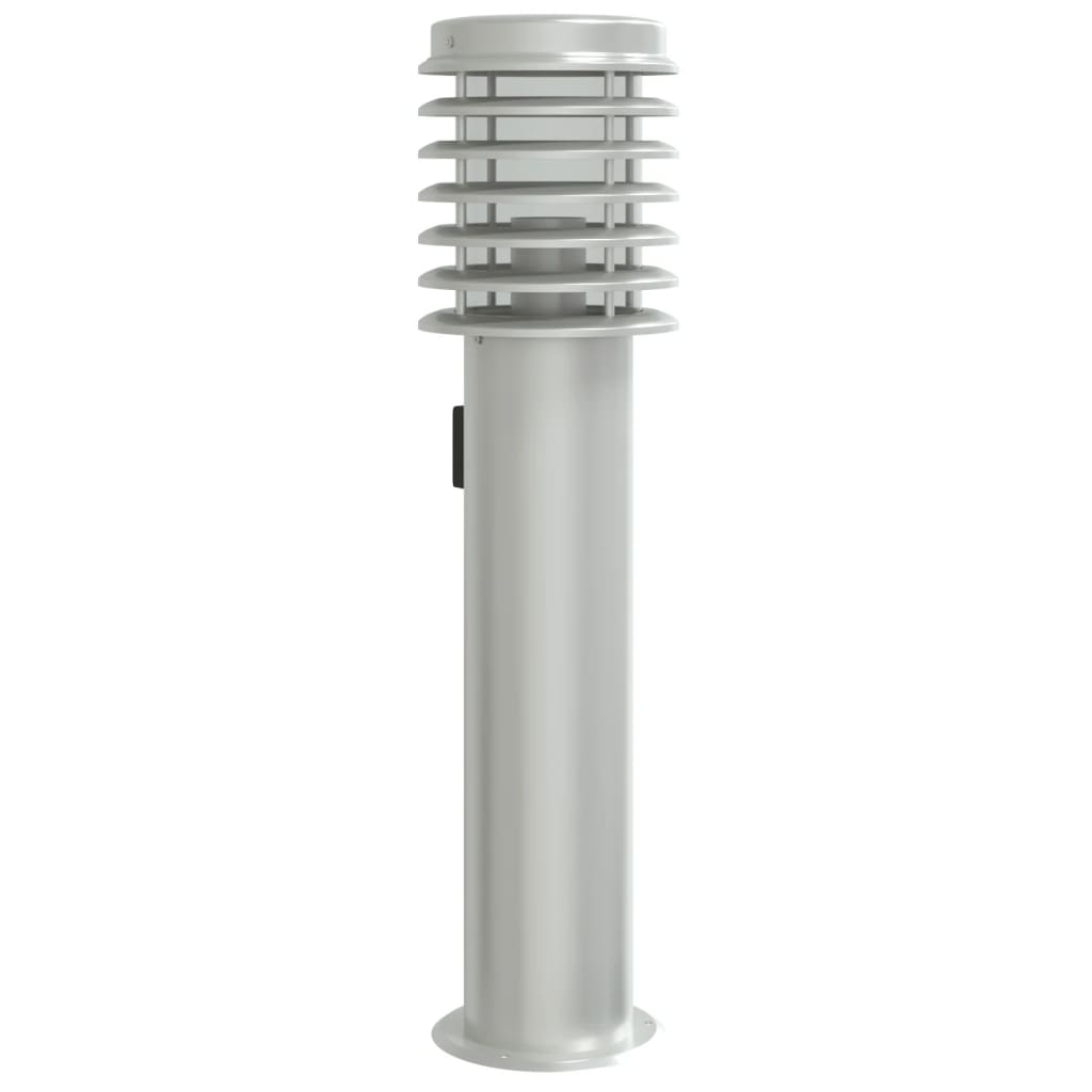 Āra Zemes Lampa , 60 Cm, Nerūsējošs Tērauds Sudraba