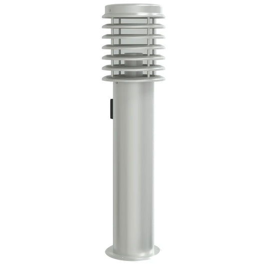 Āra Zemes Lampa , 60 Cm, Nerūsējošs Tērauds Sudraba