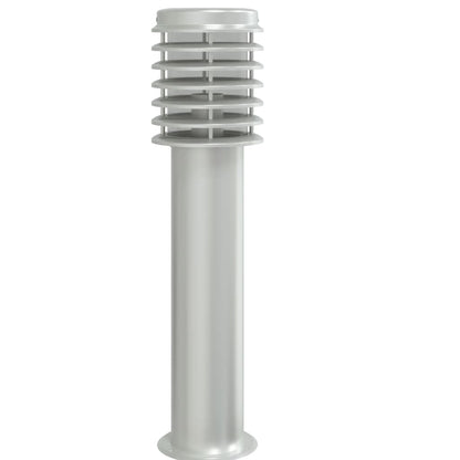 Āra Zemes Lampa , 60 Cm, Nerūsējošs Tērauds Sudraba
