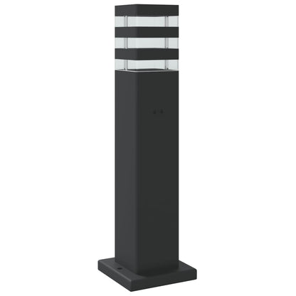 Āra Zemes Lampas , Melns, 3 Gb., , Alumīnijs 50 Cm