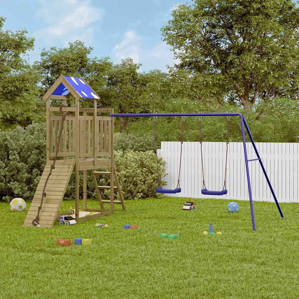Āra Rotaļu Laukums, Impregnēts Priedes Koks