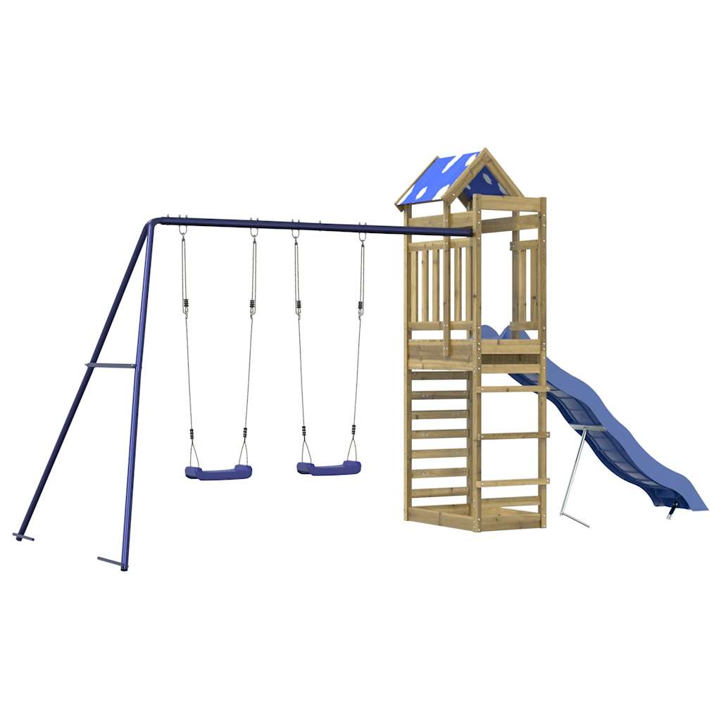 Āra Rotaļu Laukums, Impregnēts Priedes Koks