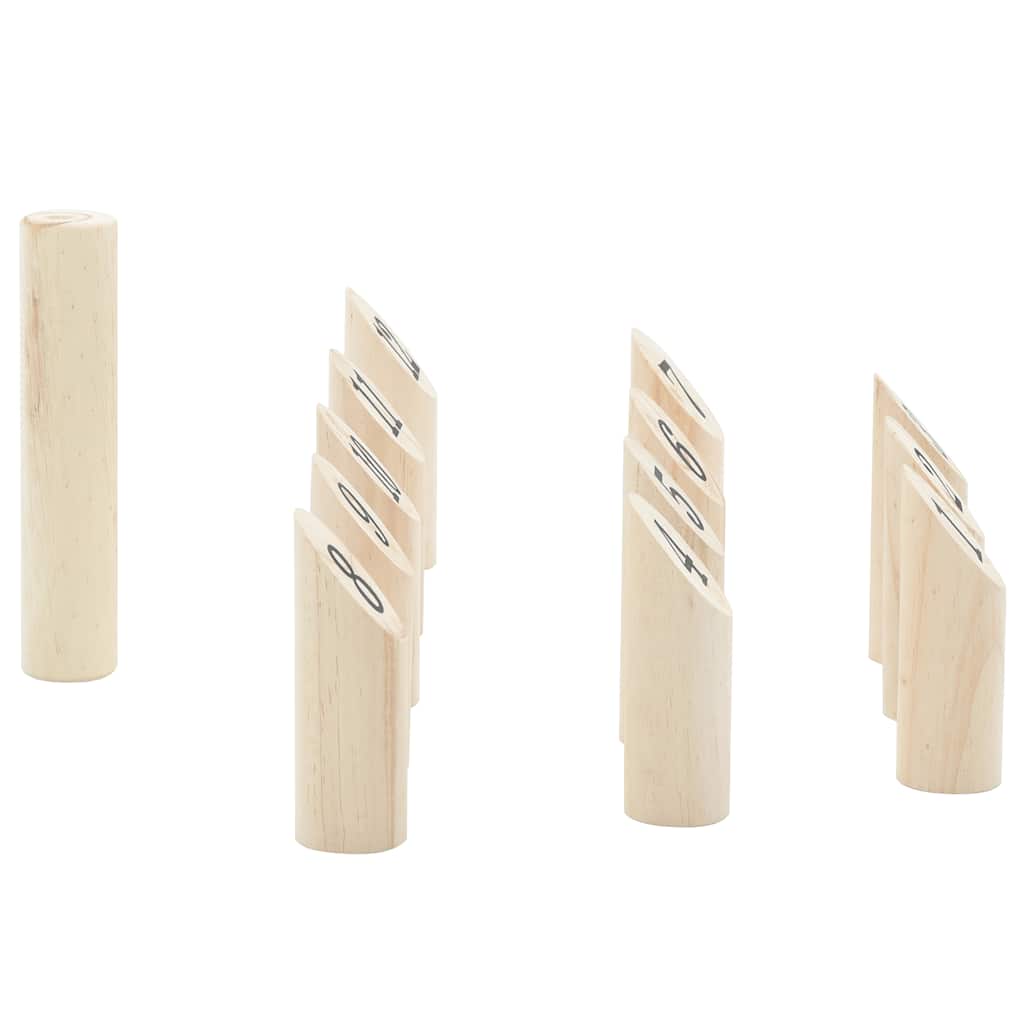 Kubb Spēle Ar Somu, Priedes Masīvkoks
