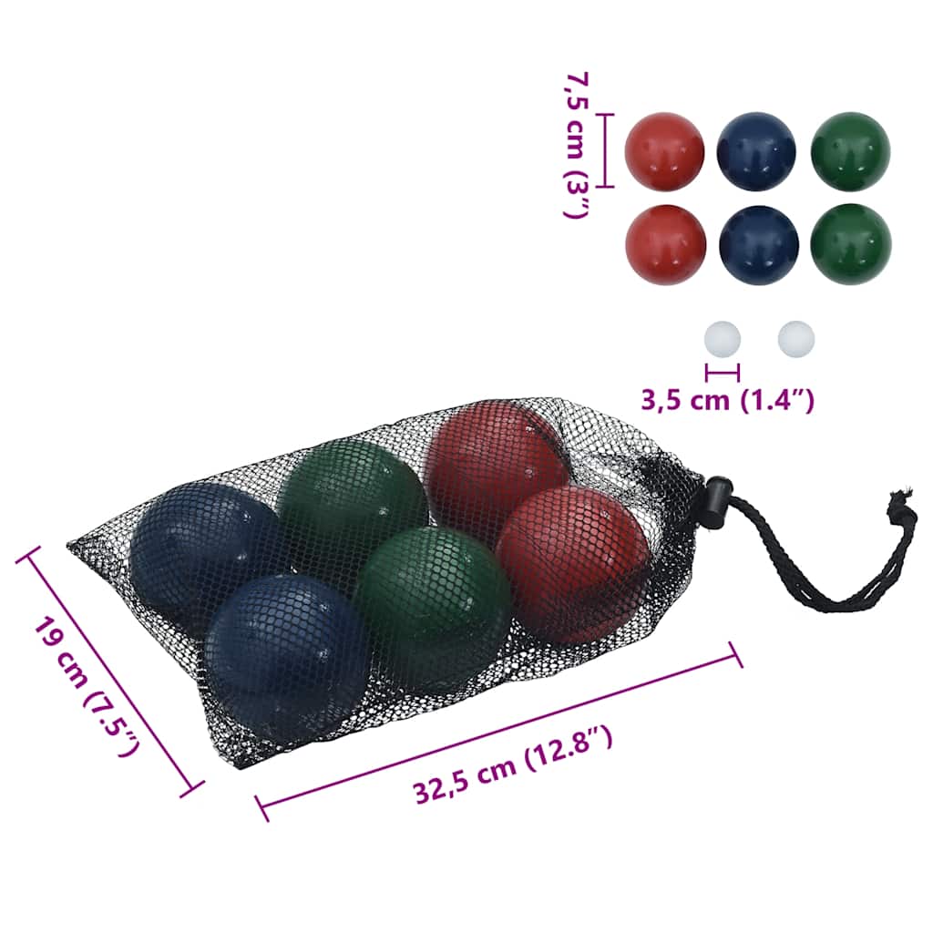 Bocce Bumbu Komplekts Ar Somu, Priedes Masīvkoks