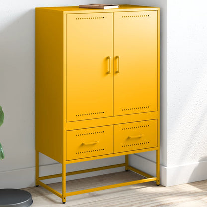 Augstais Skapītis Pelēks 68X39X111,5 Cm, Tērauds