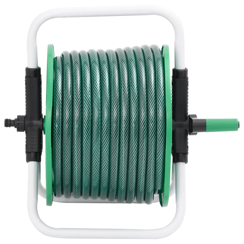 Brīvi Stāvoša Šļūtenes Spole Ar 30 M Pvc Šļūteni, Zaļa