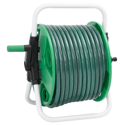 Brīvi Stāvoša Šļūtenes Spole Ar 30 M Pvc Šļūteni, Zaļa