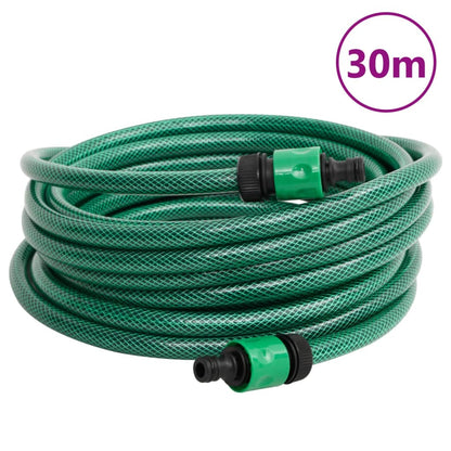 Brīvi Stāvoša Šļūtenes Spole Ar 30 M Pvc Šļūteni, Zaļa