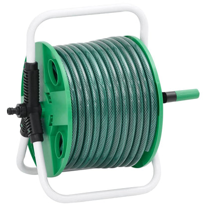 Brīvi Stāvoša Šļūtenes Spole Ar 30 M Pvc Šļūteni, Zaļa